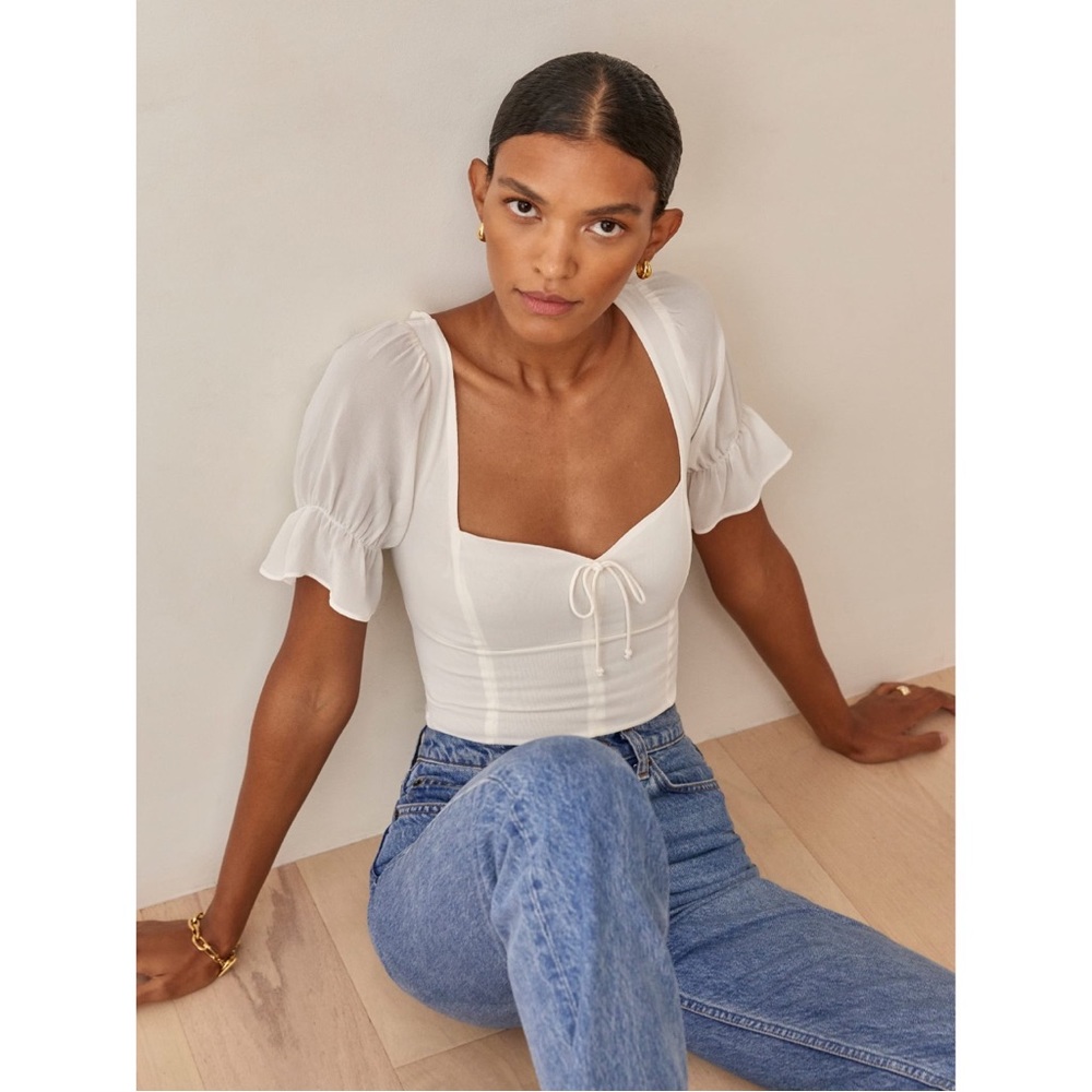 Reformation Delevan top